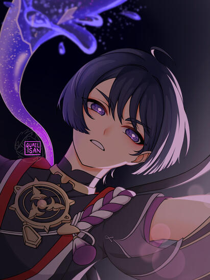 Scaramouche from Genshin Impact